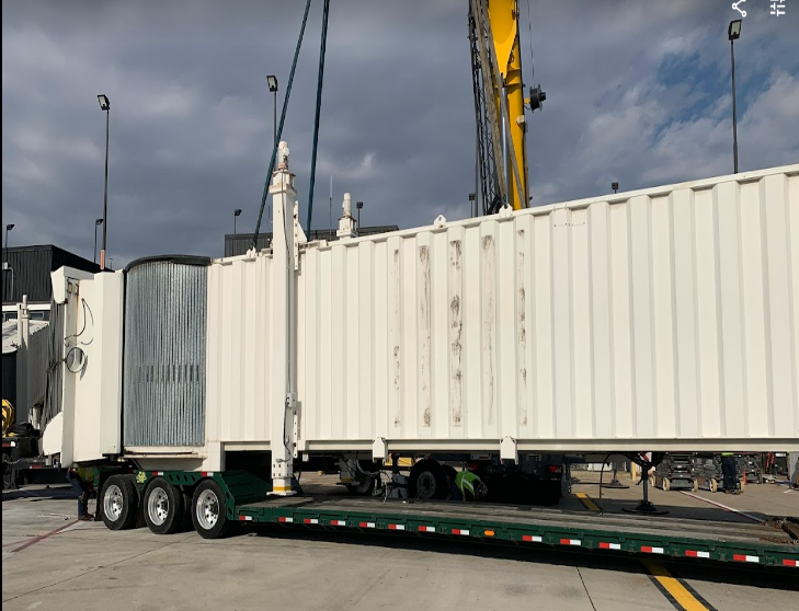 PASSENGER BOARDING BRIDGE REMOVAL