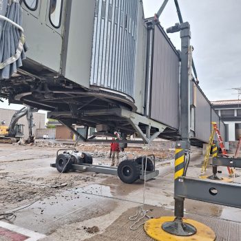 PASSENGER BOARDING BRIDGE INSTALLATION