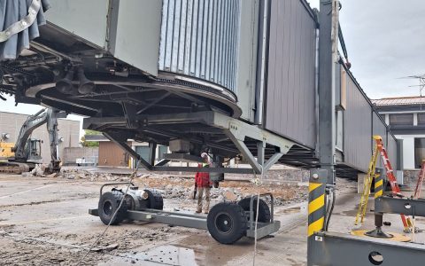 PASSENGER BOARDING BRIDGE INSTALLATION