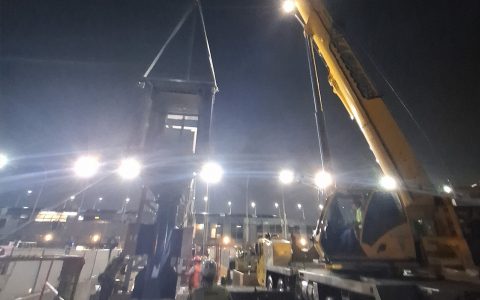PASSENGER BOARDING BRIDGE INSTALLATION